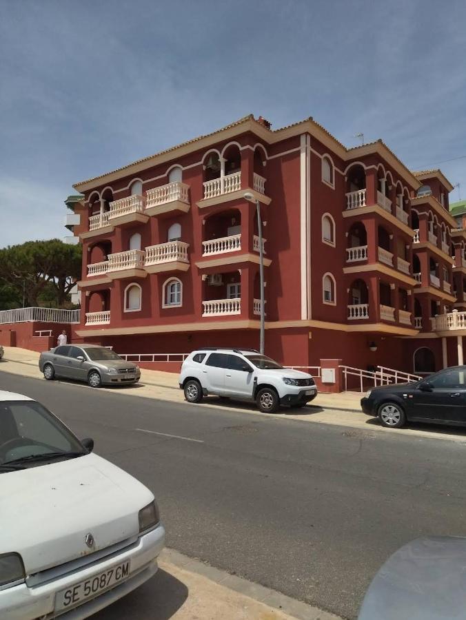 Apartamento Rojo Con Vistas Al Mar Mazagón Exterior foto